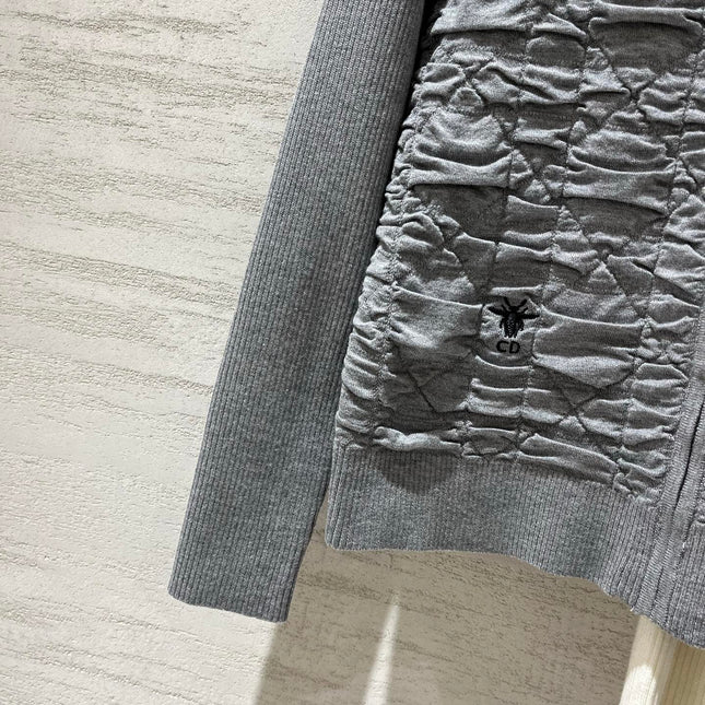 DIOR 26S ZIP-UP KNIT JACKET 1593