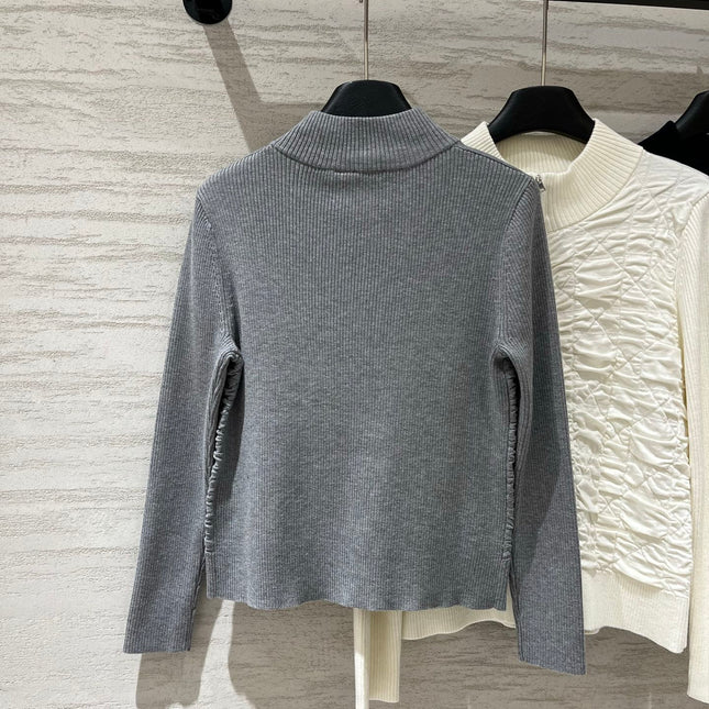 DIOR 26S ZIP-UP KNIT JACKET 1593