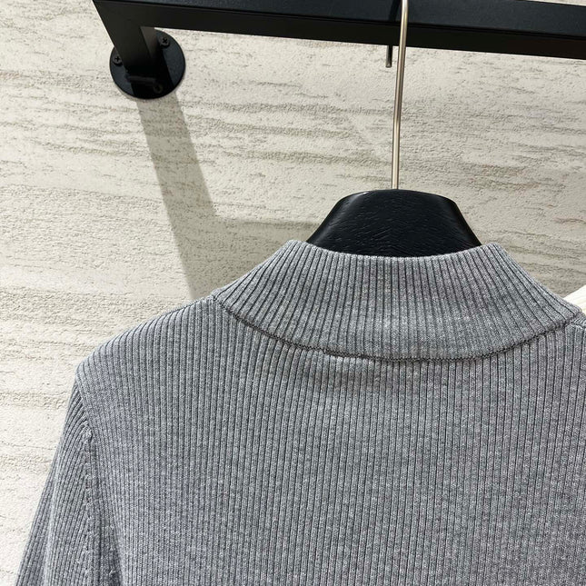 DIOR 26S ZIP-UP KNIT JACKET 1593