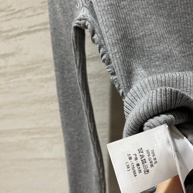 DIOR 26S ZIP-UP KNIT JACKET 1593