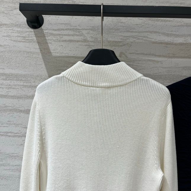 DIOR 26S ZIP-UP KNIT JACKET 1592