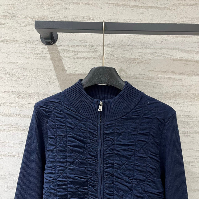 DIOR 26S ZIP-UP KNIT JACKET 1591