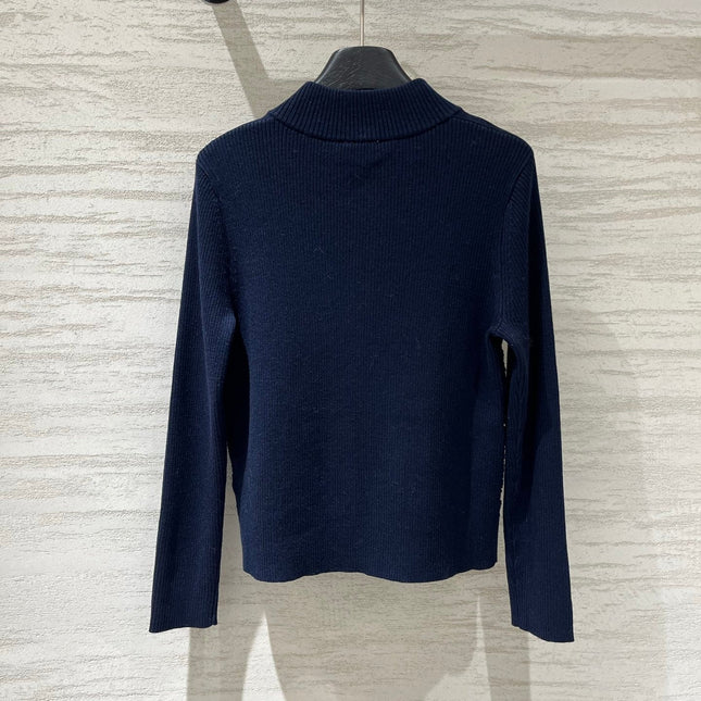 DIOR 26S ZIP-UP KNIT JACKET 1591