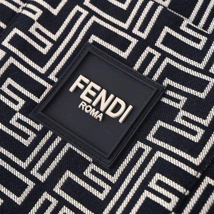FENDI 26S LAPEL-COLLAR SHIRT JACKET 570