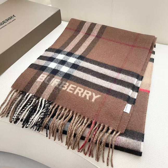 BURBERRY 26S SCARF 210 IN CASHMERE 515973