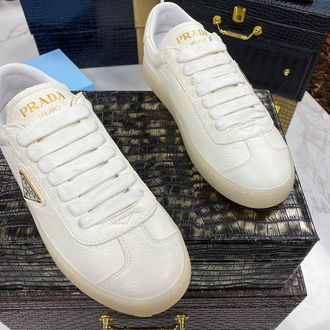 PRA LANE SNEAKER WHITE CALFSKIN