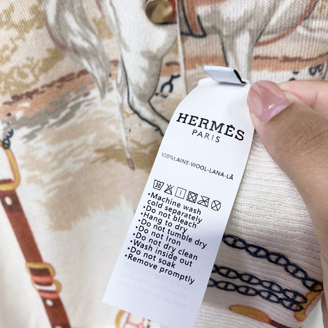 HERMES 26S KNIT CARDIGAN 609
