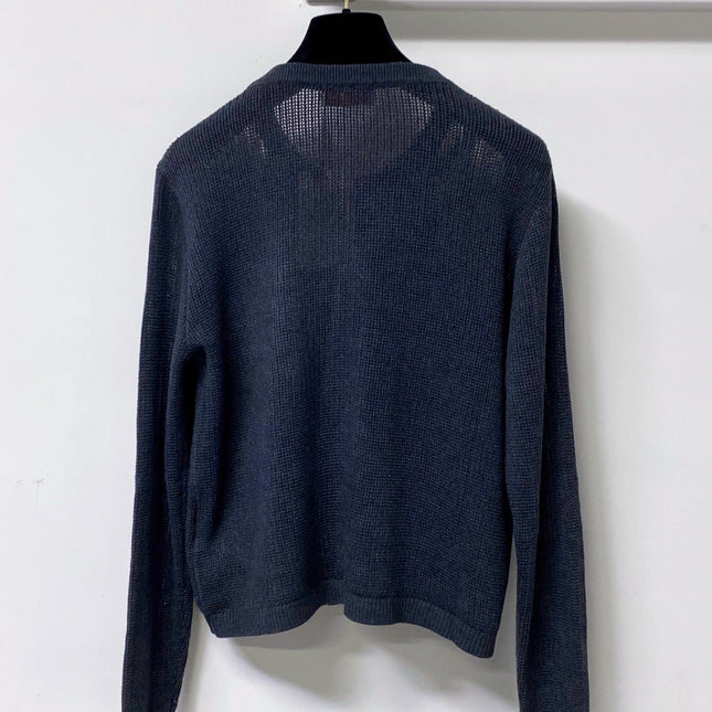 VALENTINO 26S CREW NECK KNIT CARDIGAN 324