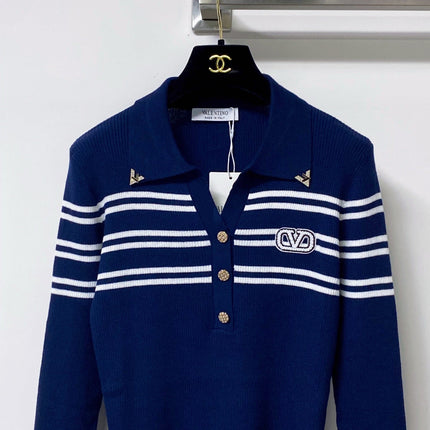 VALENTINO 26S KNITTED POLO SHIRT 322