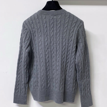 RALPH LAUREN 26S CREW-NECK CABLE-KNIT SWEATER 726