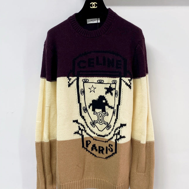CELINE 26S CREWNECK KNIT SWEATER 755