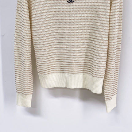 CHANEL 26S CREW-NECK KNIT SWEATER 1749