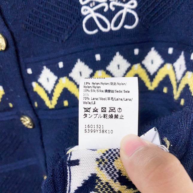 LOEWE 26S KNIT CARDIGAN 697