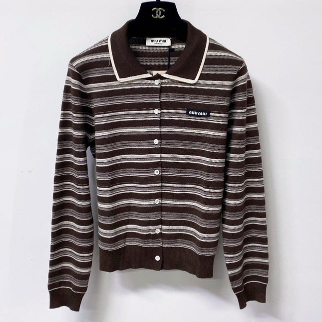 MIUMIU 26S CARDIGAN KNIT SWEATER 1494