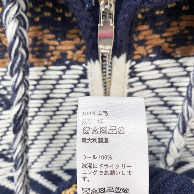 CELINE 26S ZIP-UP KNIT HOODIE 623