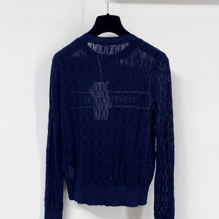 DIOR 26S OPENWORK KNIT SWEATER 1461