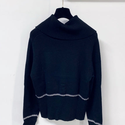 DIOR 26S MOCK-NECK WOOL SWEATER 1456