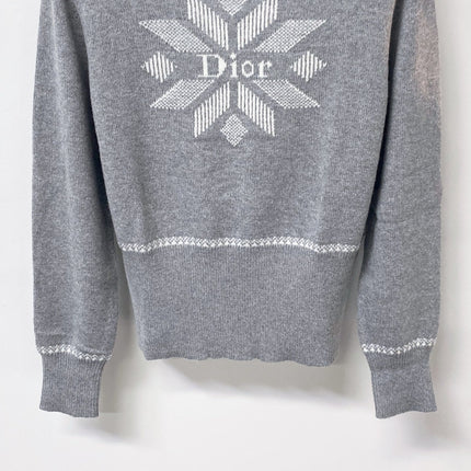 DIOR 26S MOCK-NECK WOOL SWEATER 1454