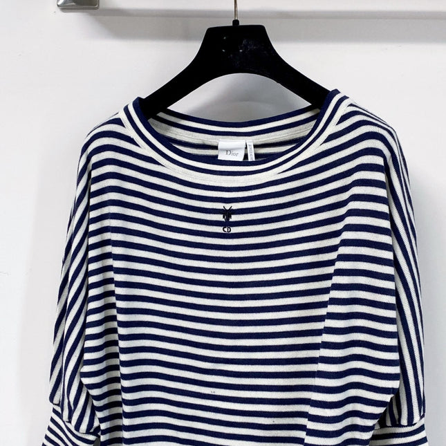 DIOR 26S BOAT-NECK KNIT TOP 1605