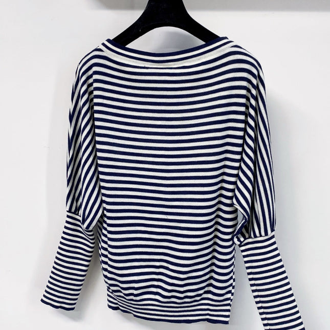DIOR 26S BOAT-NECK KNIT TOP 1605