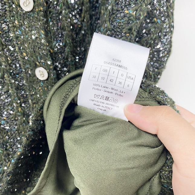 DIOR 26S KNIT BUTTON-FRONT VEST 1607
