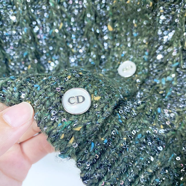 DIOR 26S KNIT BUTTON-FRONT VEST 1607