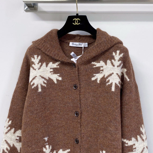 DIOR 26S HOODED KNIT CARDIGAN 1603