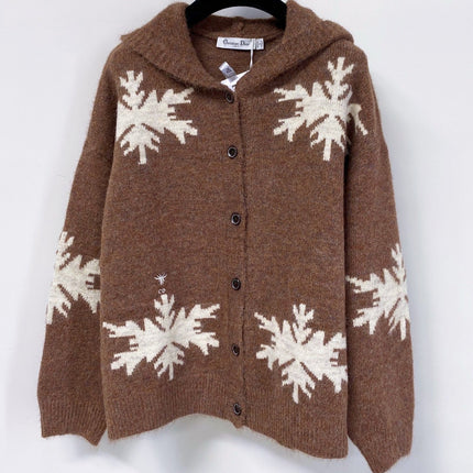 DIOR 26S HOODED KNIT CARDIGAN 1603