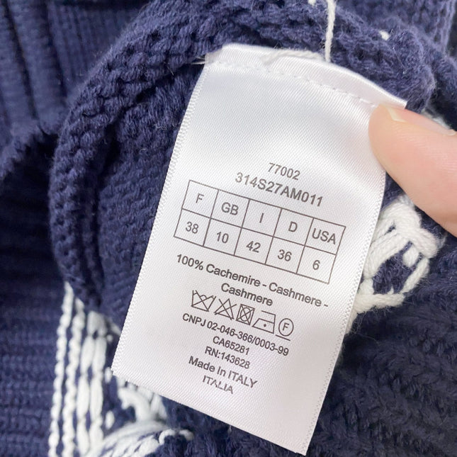DIOR 26S ZIP-UP KNIT JACKET 1623