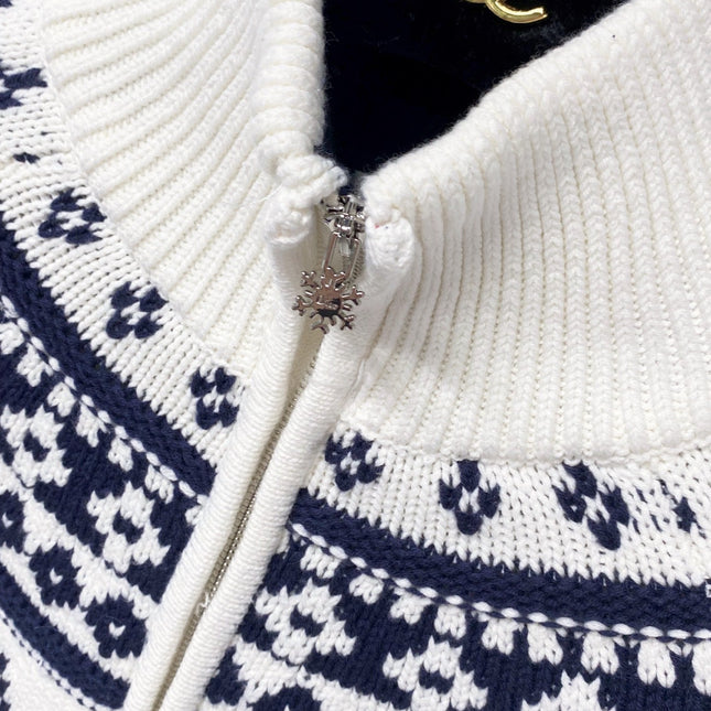 DIOR 26S ZIP-UP KNIT JACKET 1622