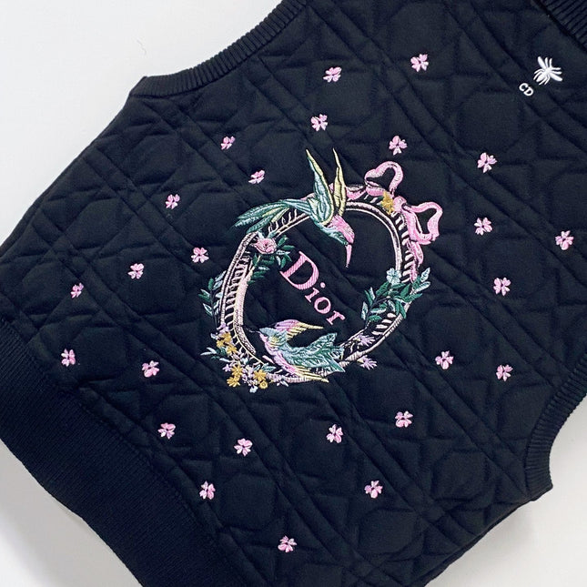 DIOR 26S DIAMOND-PATTERN KNIT VEST 1627