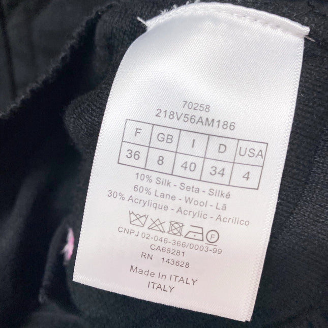 DIOR 26S DIAMOND-PATTERN KNIT VEST 1627