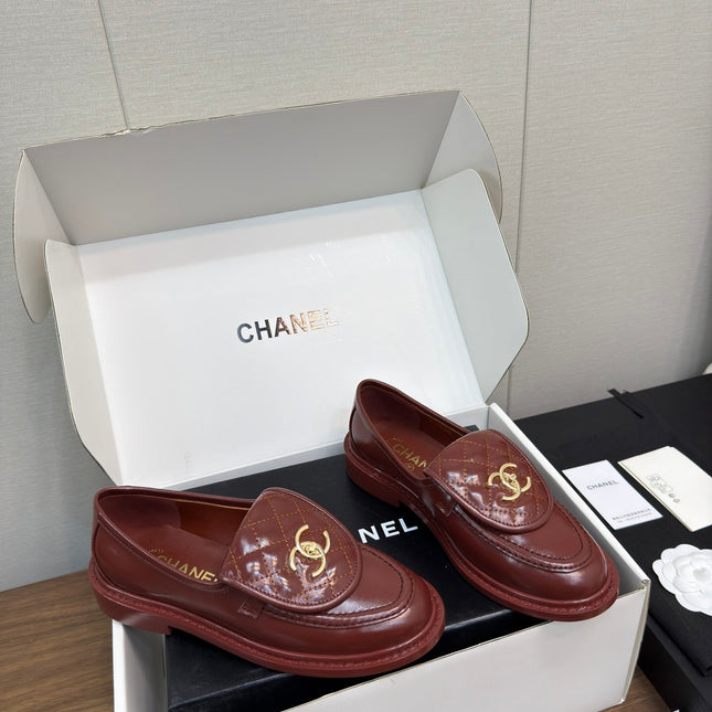 MOCCASIN 2.5 CM IN JAM RED PREMIUM LAMBSKIN