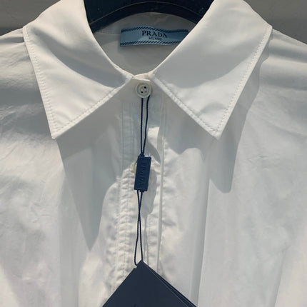 PRADA 26S WAIST LONG-SLEEVE SHIRT 1244