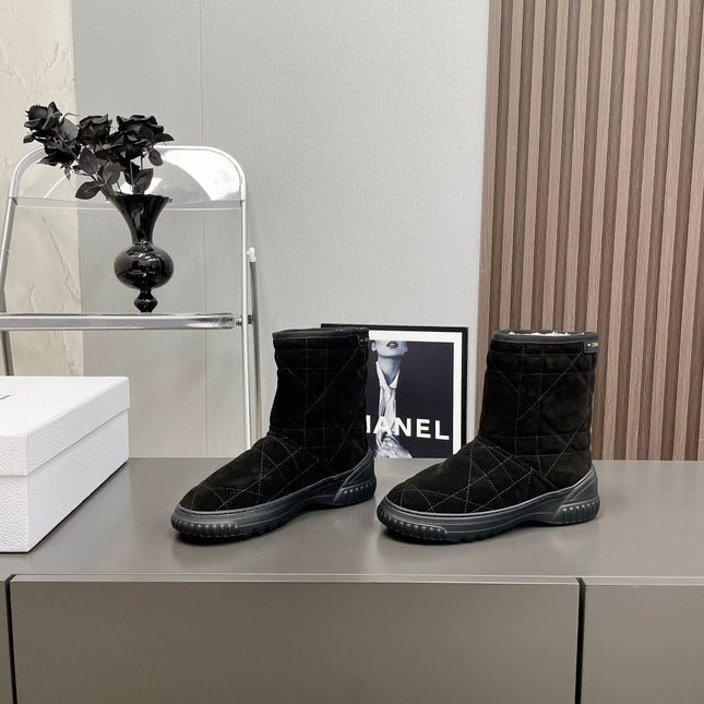 FROST ANKLE BOOT BLACK CANNAGE SUEDE