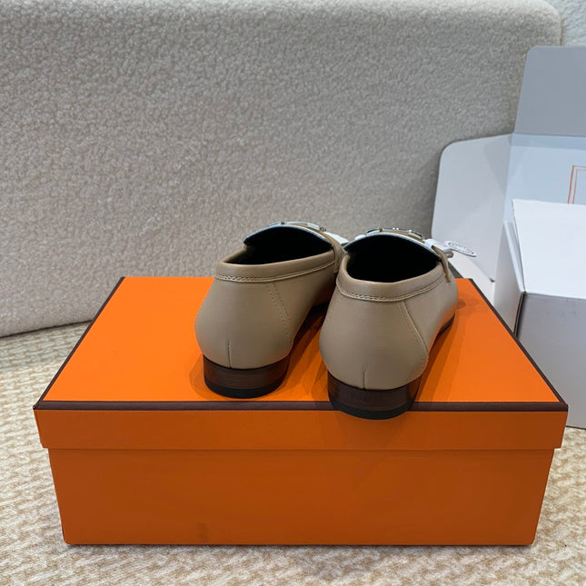 ROYAL LOAFER NUDE BROWN CALFSKIN