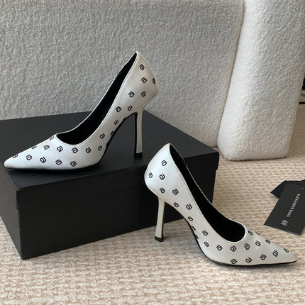 DELPHINE CRYSTAL-EMBELLISHED WHITE SILK PUMPS