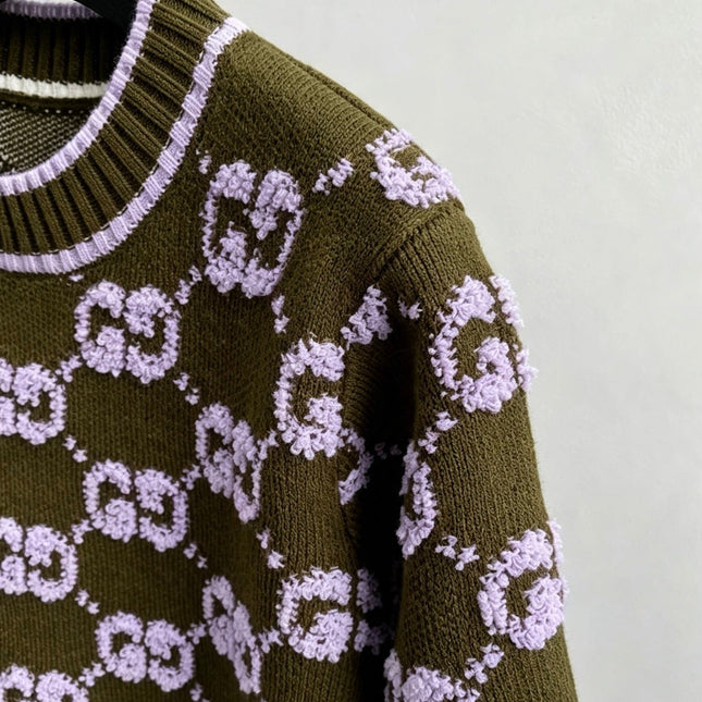GUCCI 26S SHORT-SLEEVE KNIT SWEATER 532