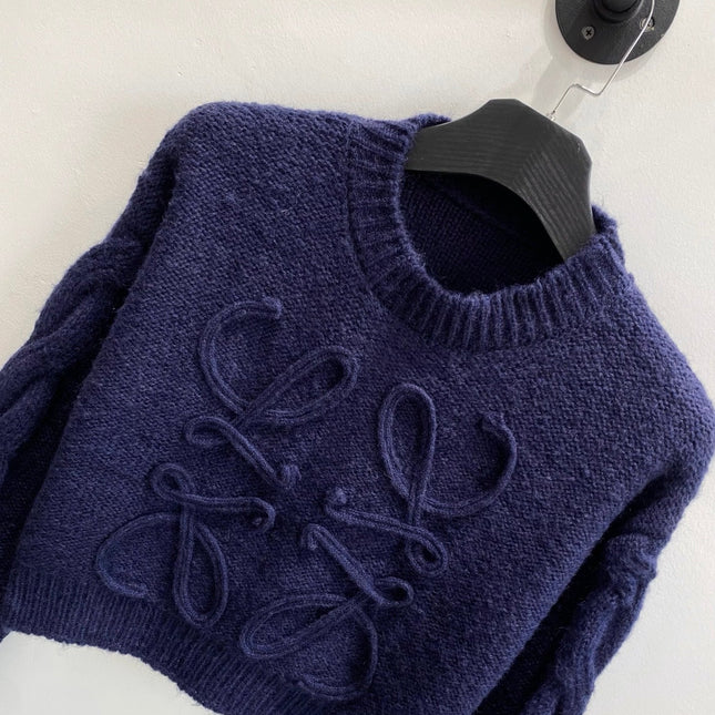 LOEWE 26S CABLE-KNIT SWEATER 619