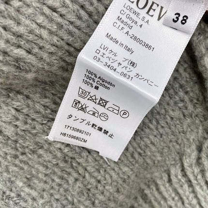 LOEWE 26S CABLE-KNIT SWEATER 620