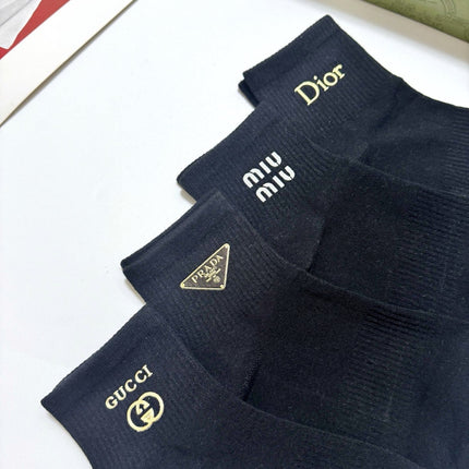 DIOR 26S ANKLE SOCKS 408739 (1 BOX)