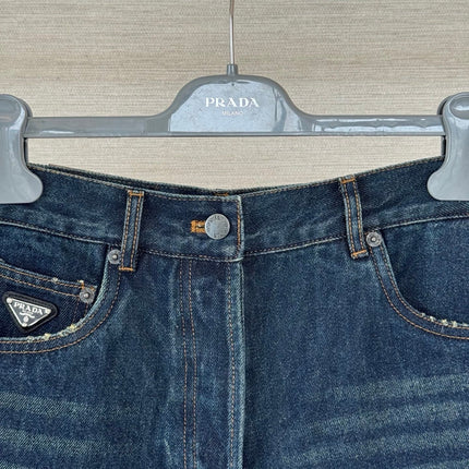 PRADA 26S DENIM SHORTS 1229