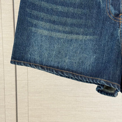 PRADA 26S DENIM SHORTS 1229