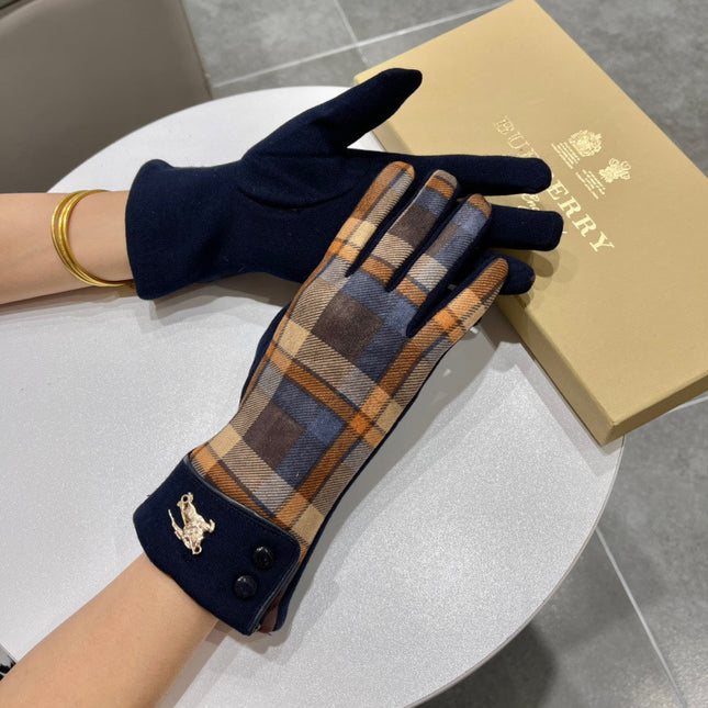 GLOVES IN COLORFUL WOOL 183679