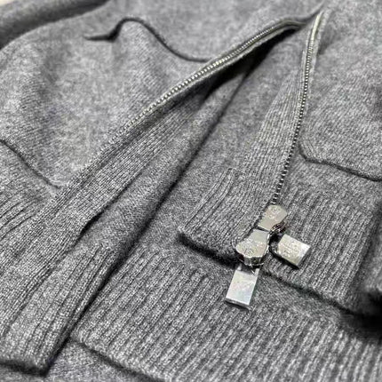 LP KNIT CARDIGAN & WIDE-LEG PANTS SET STYLE 39