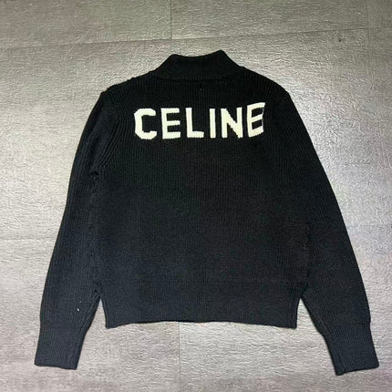 CELINE 26S ZIP-UP KNIT CARDIGAN 630