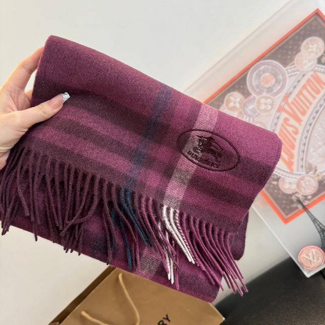 BURBERRY 26S SCARF 200 IN CASHMERE 513319