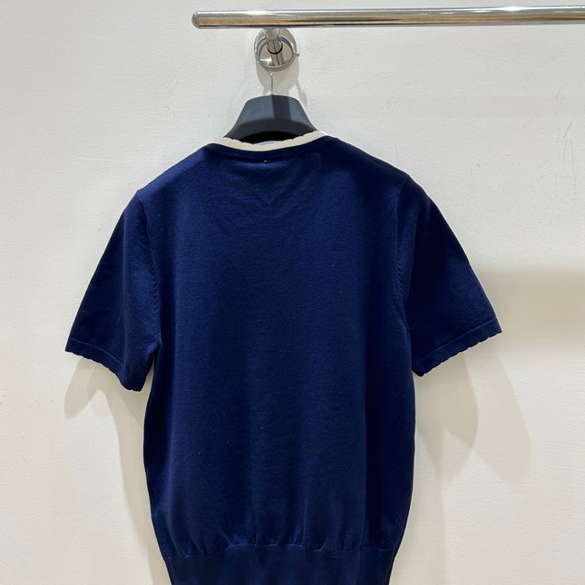 DIOR 26S SHORT-SLEEVE KNIT TOP 1703