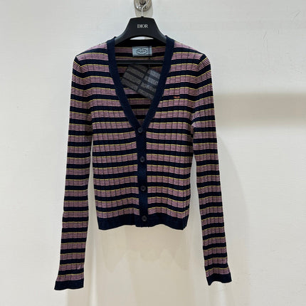 PRADA 26S V-NECK SWEATER 1143