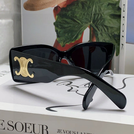 TRIOMPHE SUNGLASSES 548602 IN BLACK ACETATE